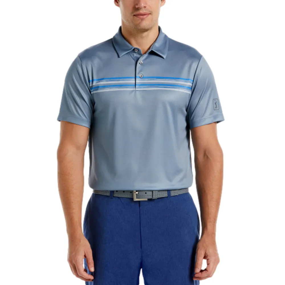 Chest new arrivals stripe polo